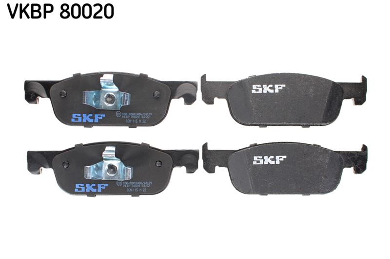 SKF VKBP 80020 Fren Balatasi On Clio Iv Logan Ii Sandero Ii 12> Uzun Tip